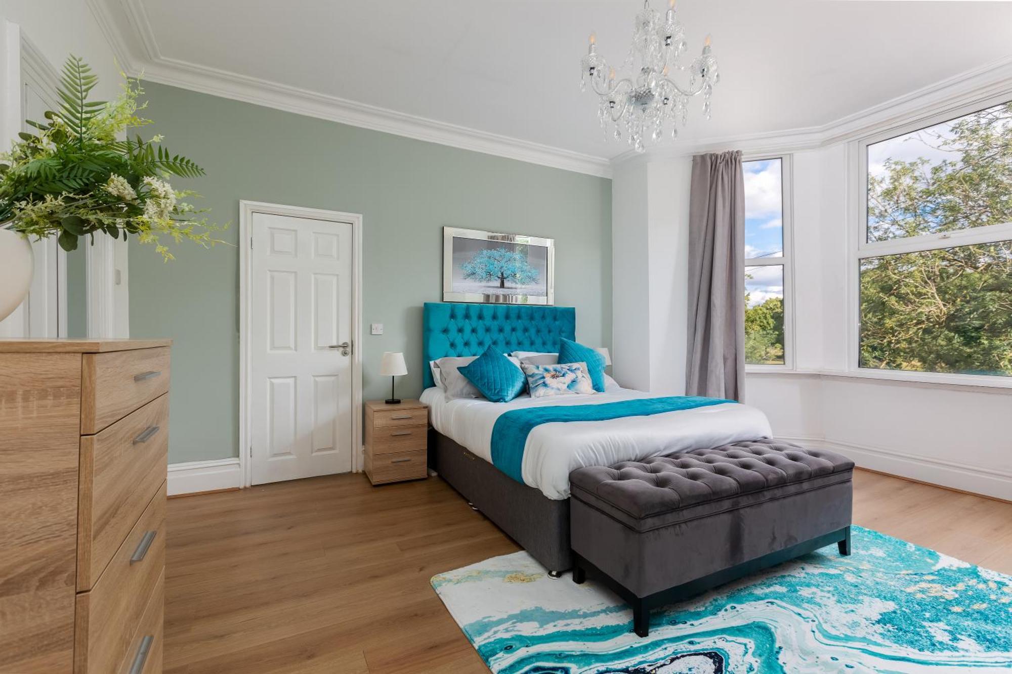 Grand Victorian Villa 6 - En-Suites, Hot Tub, Cinema Room, Private Parking & Park View Liverpool Eksteriør bilde